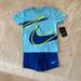 Nike Matching Sets | Nike Boys Outfit Size 5 | Color: Blue | Size: 5b