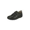 Klettschuh NATURAL FEET "Kletter Stockholm", Damen, Gr. 40, schwarz, Rindsleder, Synthetik, casual, Schuhe Klettschuh, mit bequemer J-Weite