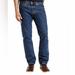 Levi's Jeans | Levi 501 Button-Fly Dark Stonewashed Jeans | Color: Blue | Size: 34