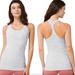 Lululemon Athletica Tops | Lululemon Cool Racerback Ii Tank Top Nulu Wee Are From Space Nimbus 4 | Color: Gray/White | Size: 4