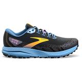 Brooks Divide 3 Running Shoes - Women's Medium Black/Blue/Yellow 10.0 1203681B096.100