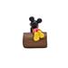 Back Yard Glory Disney Mickey MouseWelcome Log Outdoor Garden Statue Resin/Plastic | 6 H x 4.5 W x 4 D in | Wayfair 06-866-32-11