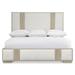 Bernhardt Solaria Panel Bed Wood & Upholstered/Performance Fabric/ in Brown | 62 H x 66 W x 88.38 D in | Wayfair K1744