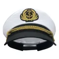 Chapeau de capitaine de la Marine pour hommes et femmes chapeau de marin réglable Costume de