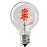 Fleur de personnalité créative décoration convaincue art LED convaincu source de lumière rouge