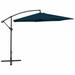 East Urban Home Cantilever Umbrella Tilting Parasol Outdoor Umbrella Patio Sunshade Metal in Green | 118.1" W x 97.6" H | Wayfair