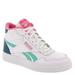 Reebok Court Advance Bold High - Womens 9 White Basketball Medium