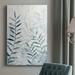 Bay Isle Home™ Bamboo Whisper I - Wrapped Canvas Painting Metal in Blue/White | 48 H x 32 W x 1 D in | Wayfair F10418D208E24E338D78328F0EF082DB