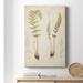 August Grove® Fern Study I Premium Gallery Wrapped Canvas - Ready To Hang Canvas, Solid Wood in Brown/Green/White | 18 H x 12 W x 1.5 D in | Wayfair