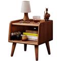 Corrigan Studio® Pure Bedside Cabinet Modern Simple Nightstands European Beech Bedside Cabinet Wood in Brown | Wayfair