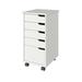 Latitude Run® 5 Drawer Storage Chest Solid Wood in Brown/White | 25.75 H x 13.25 W x 15.25 D in | Wayfair FFB5E2F6AF944CBB86310617B143C5F0