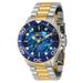 Invicta Grand Diver 0.05 Carat Diamond Automatic Unisex Watch w/ Abalone Dial - 40.7mm Gold Steel (40150)