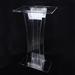 Acrylic Podium Stand Portable Lectern Pulpits for Churches