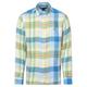 Tommy Hilfiger Leinenhemd Herren Regular Fit Leinen blau Button-Down, M