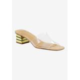 Women's Rafaela Sandals by J. Renee in Clear Natural Gold (Size 8 M)