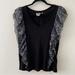 Anthropologie Tops | Anthropologie Vanessa Virginia Indak Ruffle Top Size Xs | Color: Black | Size: Xs