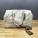 Coach Bags | Coach Embossed Croc Large Lowell Satchel Handbag Silver/Light Sand F25328 New | Color: Cream/Silver | Size: Os