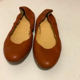 J. Crew Shoes | J. Crew Leather Made In Italy Flats With A Round Toe Circa 2015 | Color: Brown/Tan | Size: 9.5