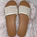 American Eagle Outfitters Shoes | American Eagle Brown And White Knitted Slip On Sandal New | Color: White | Size: 11