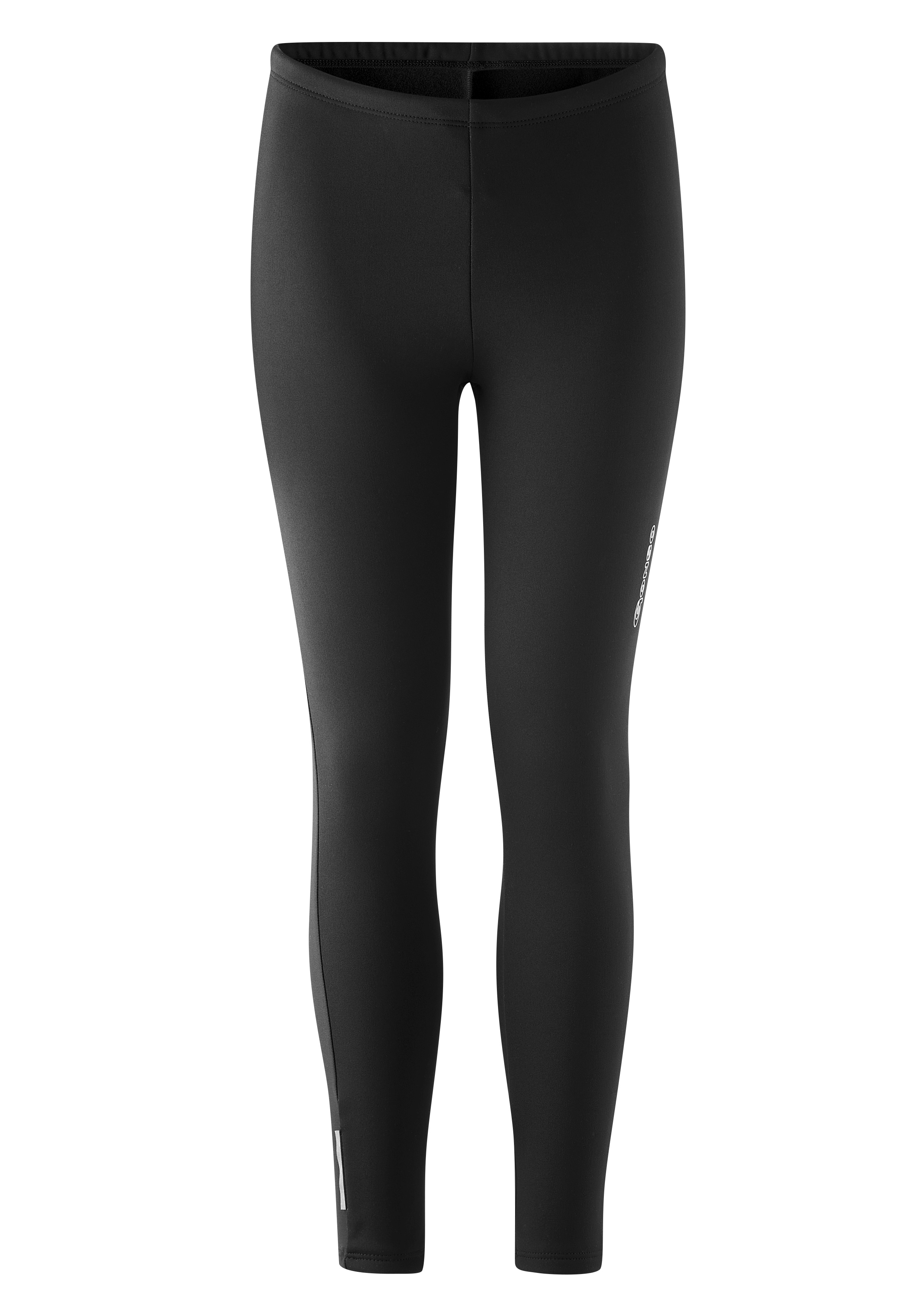 Fahrradhose GONSO "Marc Therm", Kinder, Gr. 164, Normalgrößen, schwarz, 100% Polyester, Hosen, Wasserabweisend, hohe Wärmeisolation, strapazierfähig Image