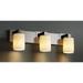 Justice Design Group Limoges Modular 27 Inch 3 Light Bath Vanity Light - POR-8923-10-BANL-MBLK