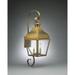 Northeast Lantern Stanfield 27 Inch Tall Outdoor Wall Light - 7638-AB-CIM-CLR