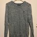 American Eagle Outfitters Sweaters | American Eagle Mens Grey And White Sweater Blue Eagle | Color: Gray | Size: S