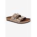 Women's Helga Sandal by White Mountain in Lt Taupe Suede (Size 5 M)