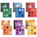 Docolor 54Colours Eyeshadow Palette Eye Shadow Palette Highly Pigmented Mattes Glitter Shimmers Naked Smokey Cream Powder Colorful Professional Makeup Palette- Gemstone Series