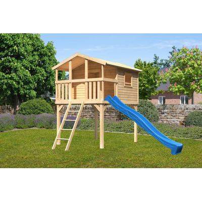 Spielturm KONIFERA "Unfug", beige (natur), Spieltürme, KinderB:198cm H:309cm T:244cm, Holzwerkstoff, BxTxH: 198x244x309 cm, B:198cm H:309cm T:244cm