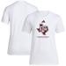 Women's adidas White Texas A&M Aggies Bench T-Shirt