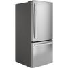 GE Appliances 30" Energy Star® Bottom Freezer 21 cu. ft. Refrigerator in Gray | 69.88 H x 29.75 W x 36.63 D in | Wayfair GDE21EYKFS