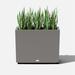 Veradek Block Series Span Planter Plastic in Gray | 24 H x 30 W x 12 D in | Wayfair SPANVSHG