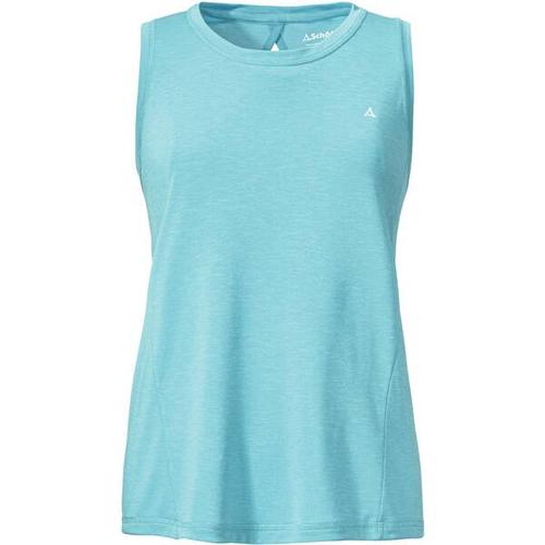 SCHÖFFEL Damen Shirt Top Herzogstand L, Größe 48 in Blau