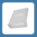 Inbox Zero Hrair Desk Organizer Plastic in White | 2.3 H x 6.4 W x 8.4 D in | Wayfair B1005B372B0A42778A07033282B97B81