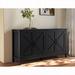 August Grove® Andehsha 59" Wide Sideboard Wood in Black | 31.5 H x 59 W x 15.7 D in | Wayfair 39E3186090FA4E96B309A958A655CB5A