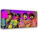 Red Barrel Studio® Sgtpepper Beatles by Stephen Chambers - Wrapped Canvas Graphic Art Canvas in Blue/Indigo/Red | 20 H x 24 W x 1.5 D in | Wayfair