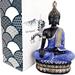 Bungalow Rose Mattew Buddha Figurine | 12.5 H x 7.9 W x 4.2 D in | Wayfair C75FFA90DF7F42E5835FCC3B1EC0B3A9