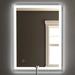 Wen Lighting Defogger & CCT Remembrance Beveled Lighted Bathroom Mirror Metal in Gray/White | 48 H x 36 W x 2.13 D in | Wayfair IVA-JAS1007-3648SL