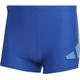 ADIDAS Badehose 3 BARS BX, Größe 4 in Blau