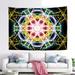 Indian hippie Bohemian Psychedelic Mandala Wall hanging Bedding Tapestry Twin