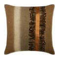 Pillow Cases Decorative Pillow Cover 14x14 inch (35x35 cm) Beige Linen Pillowcase Square Ombre with Feather Throw Pillows Cover Couch Cushion Cover Contemporary - Feather Friend