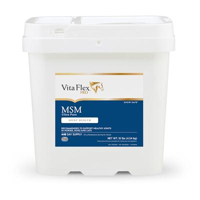 Vita Flex Pro MSM Quality Joint Supplement for Horses, Dogs and Cats, 10 lbs.