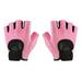Padded Workout Gloves for Men - Gym Weight Lifting Gloves with Wrist Wrap Support Full Palm Protection & Extra Grips for Weightlifting Exercise Cross Training Fitness Pull-up pink Sï¼ŒG12295