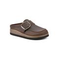 Women's Bueno Casual Flat by White Mountain in Brown Leather (Size 10 M)