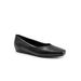 Women's Vellore Ballerina Flat by SoftWalk in Black (Size 11 M)