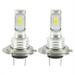Adifare 2Pcs H7 LED Headlight Replace Xenon Hi/Low Kit Bulbs Beam 6000K Headlamp