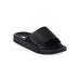 Women's Embossed Pool Slide Sandal by GaaHuu in Black (Size L(9/10))