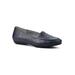 Women's Cliffs Gracefully Flat by Cliffs in Navy Smooth (Size 9 M)
