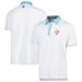 Men's FootJoy White Arnold Palmer Invitational Pique Tulip Trim Stretch Lisle Polo